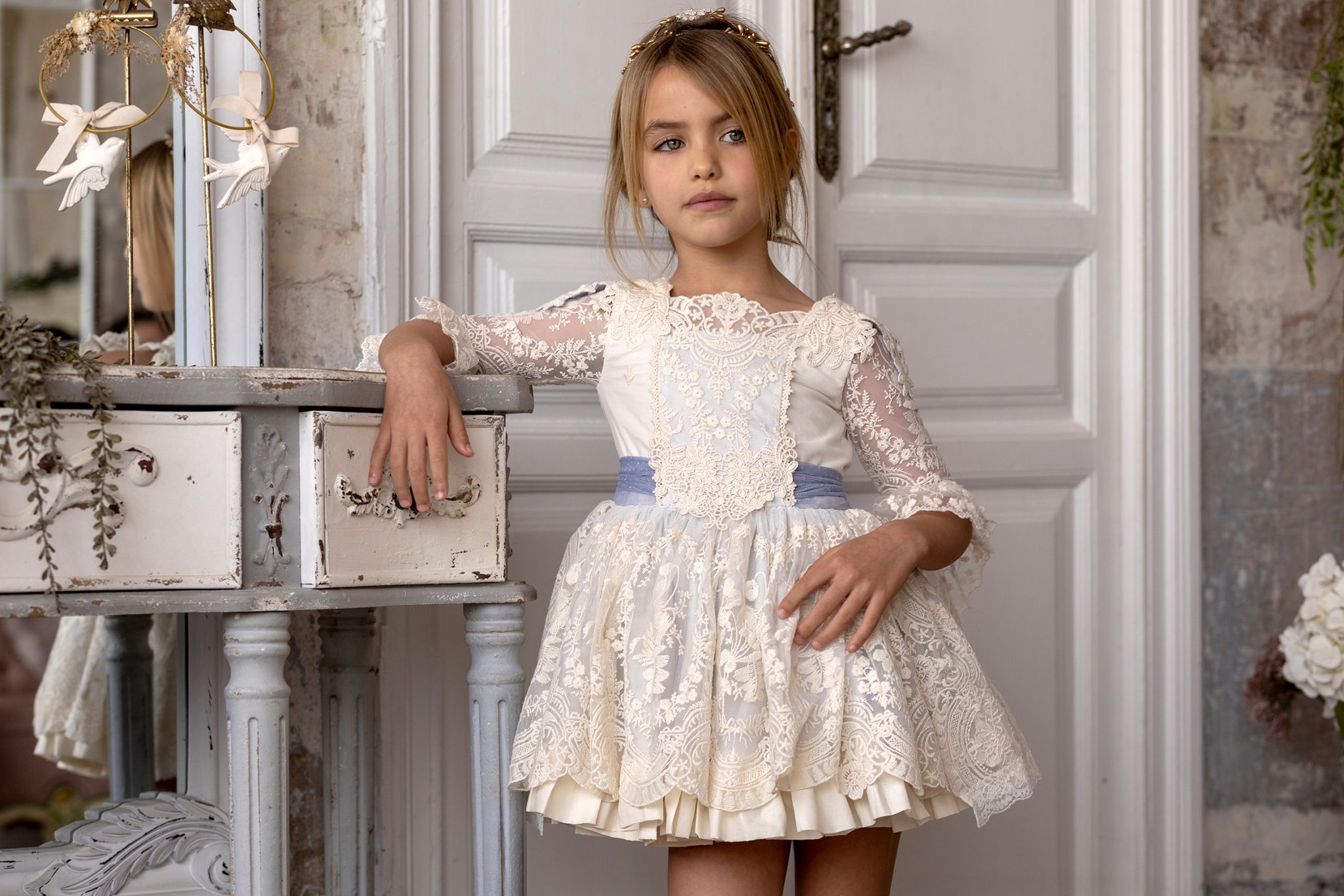 Petit Germain, vestido de ceremonia de Mar Segovia